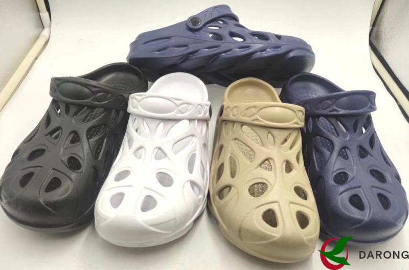 printed cool soft soled clogs