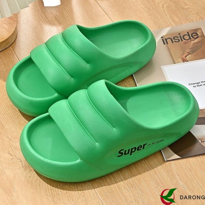 2023 Summer high value outside wear indoor home bathing thick bottom non-slip slippers